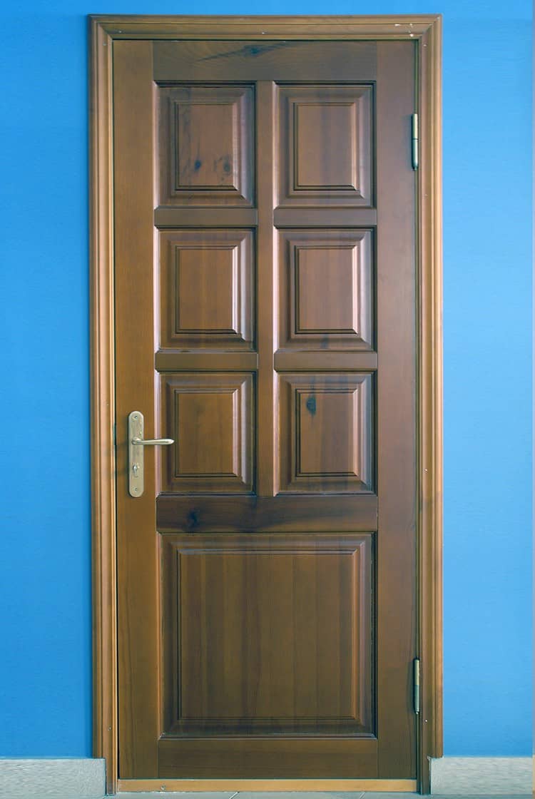 Чертежи филенчатых дверей с размерами